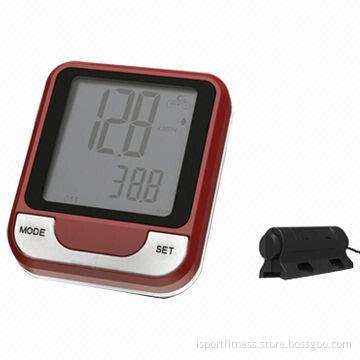Time display rear bicycle computer wired